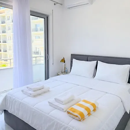 公寓 Sea View With Balcony In Durres 109 格勒姆